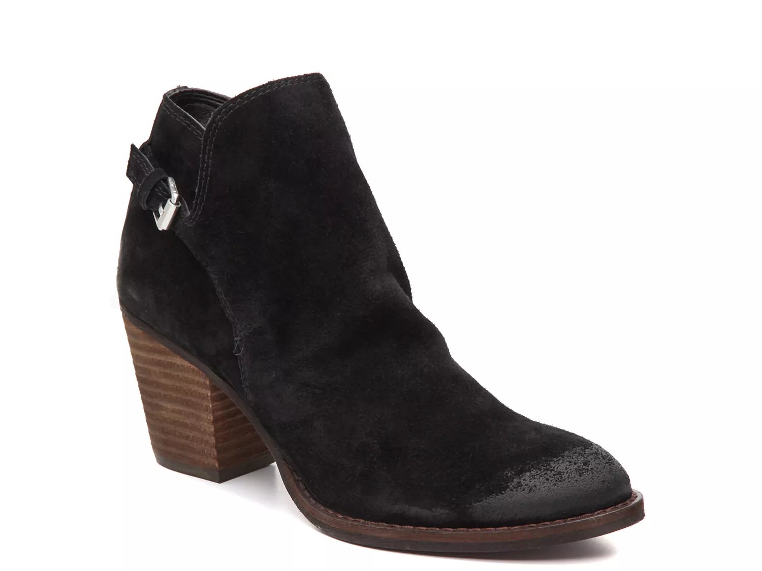 dsw black bootie heels