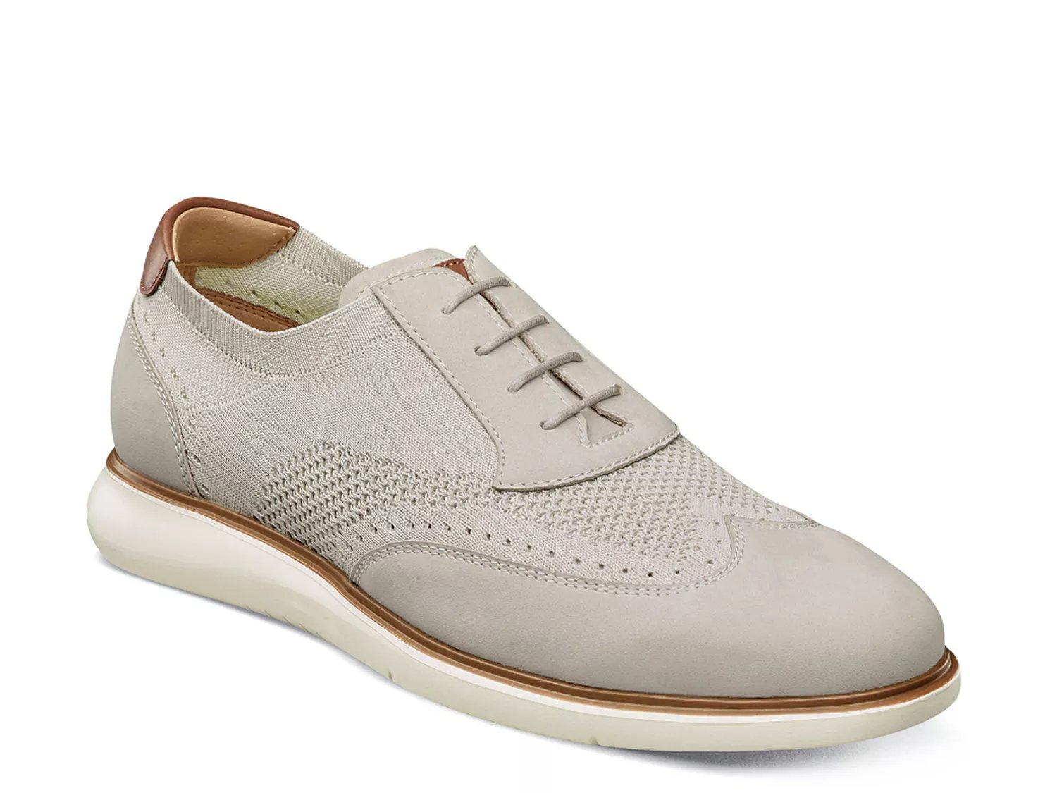 fuel knit wingtip oxford