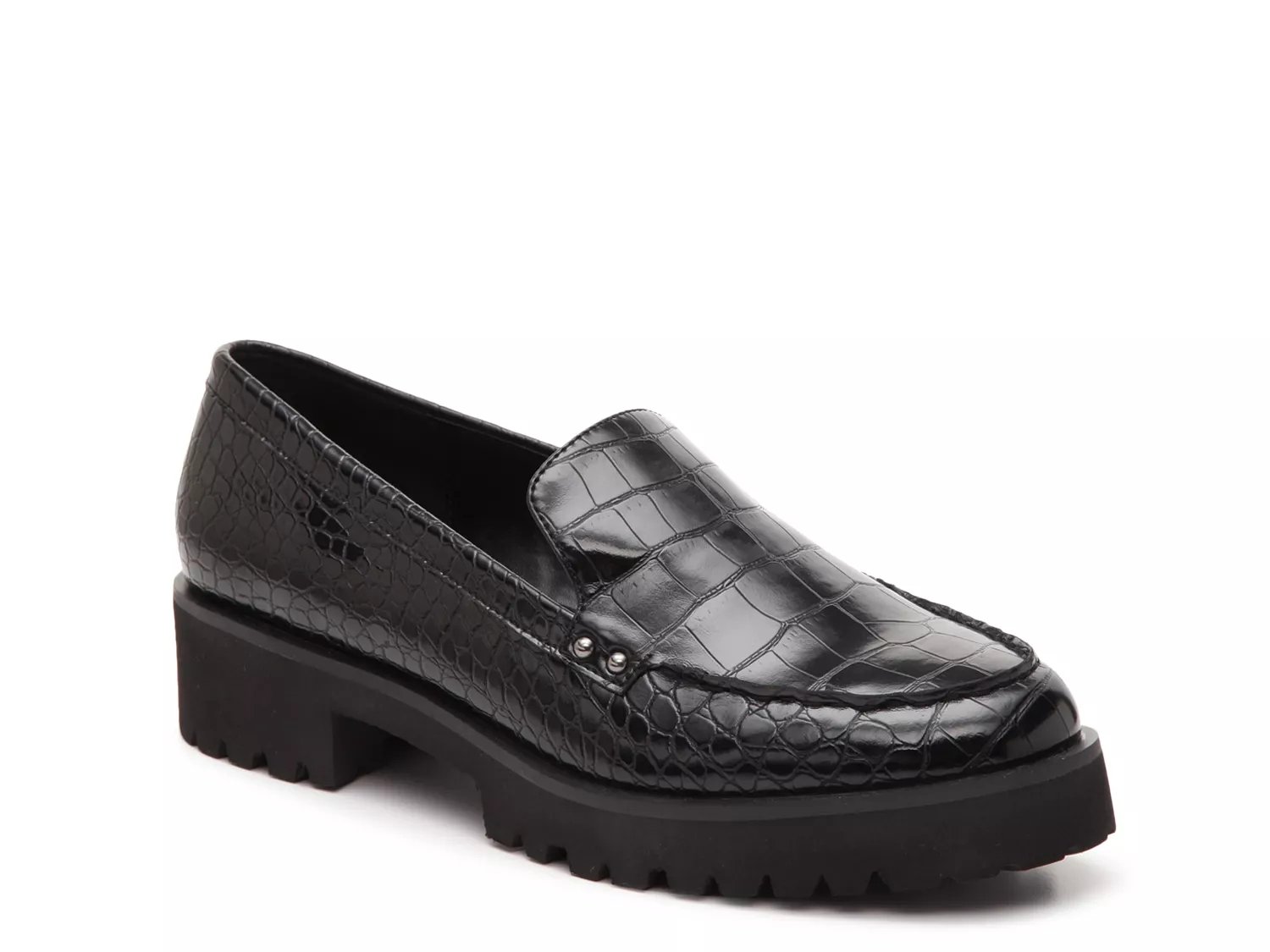 wide width platform loafers