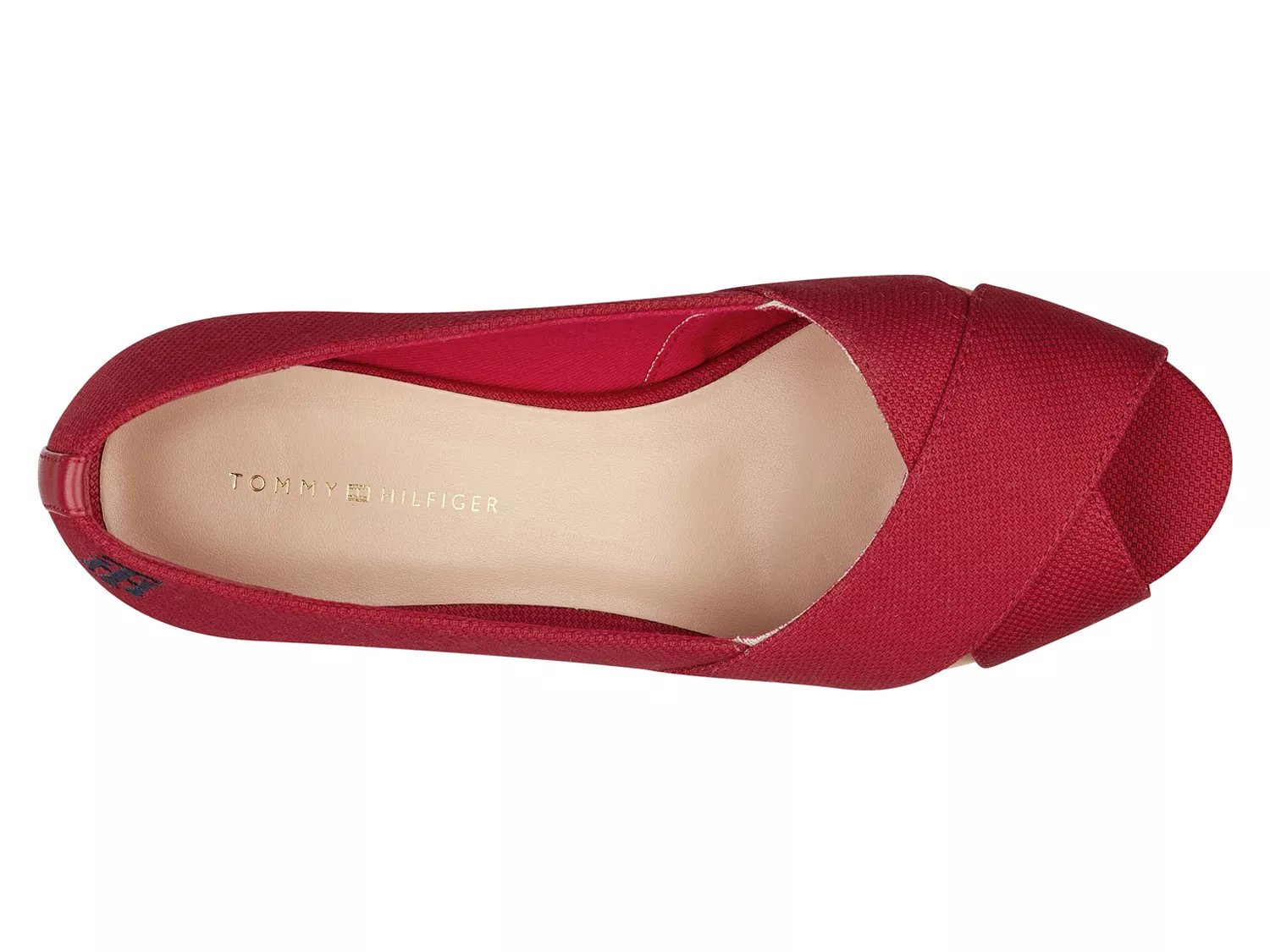 tommy hilfiger narnia espadrille wedge pump