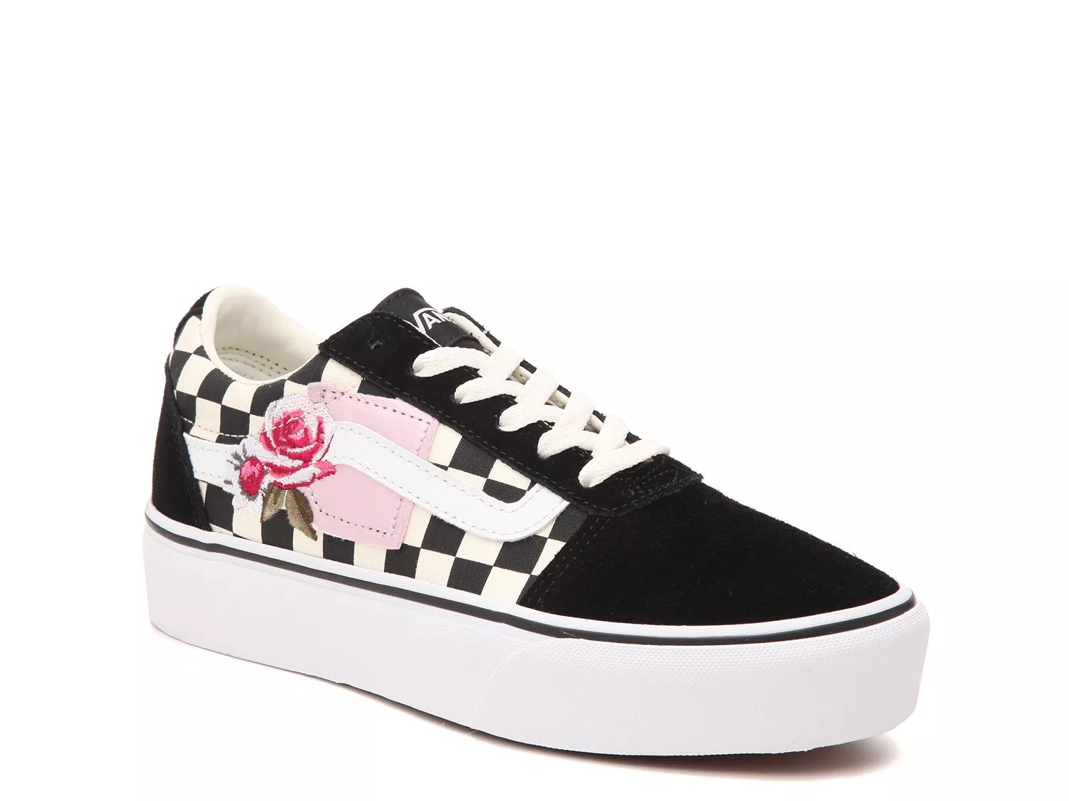 platform vans dsw