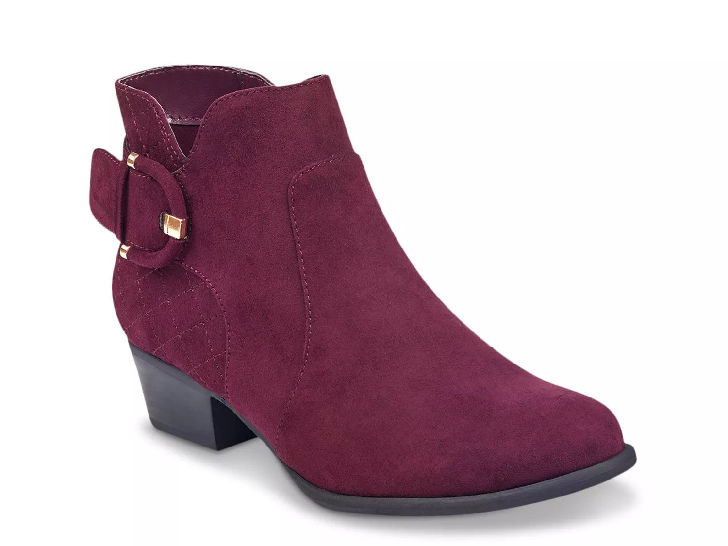 unisa black suede ankle boots
