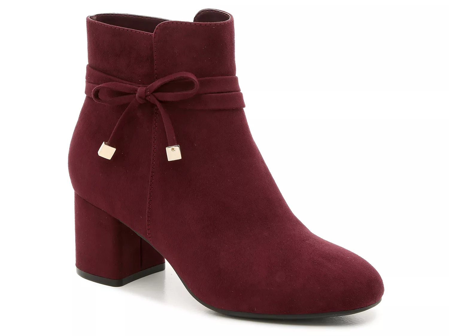 dsw block heel booties