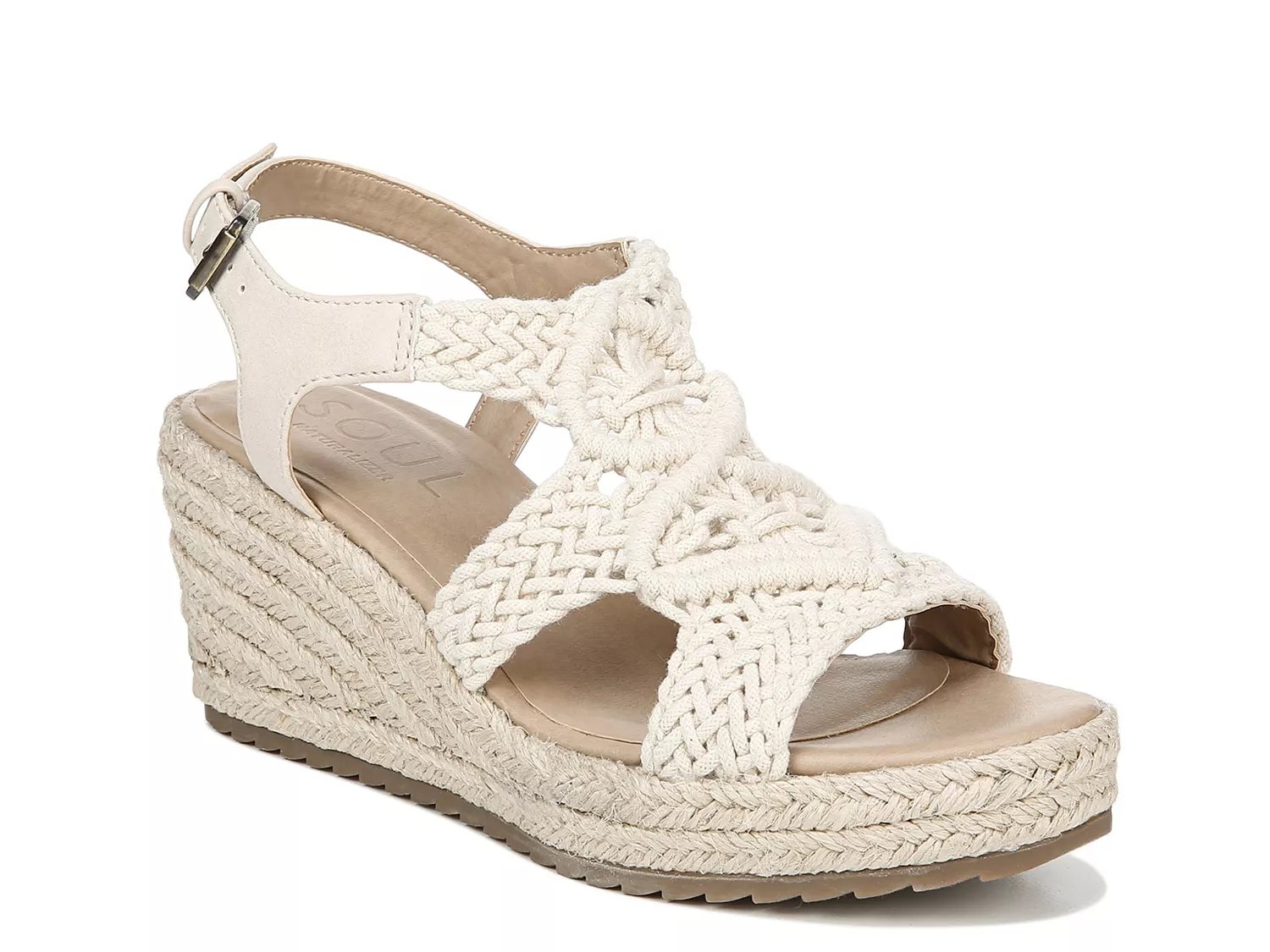 SOUL Naturalizer Oasis Espadrille Wedge Sandal Women's Shoes | DSW