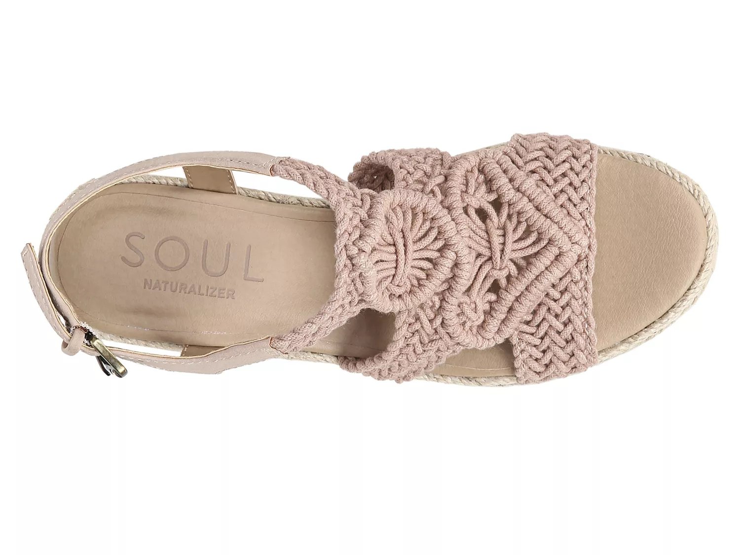 soul naturalizer oasis espadrille wedge sandal