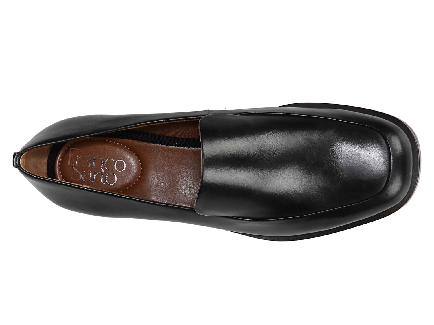 black tabi loafers