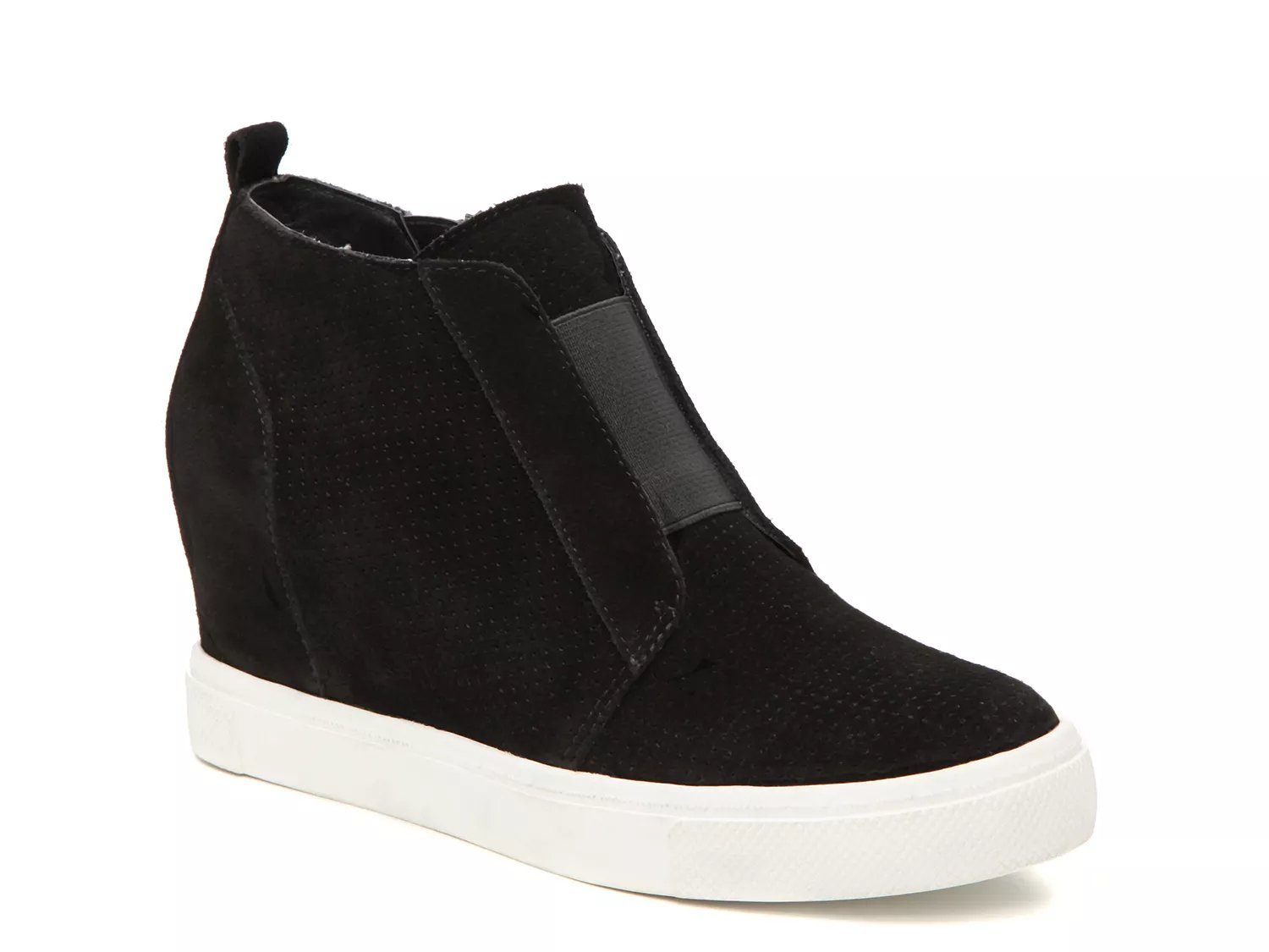 dsw steve madden wedge sneakers