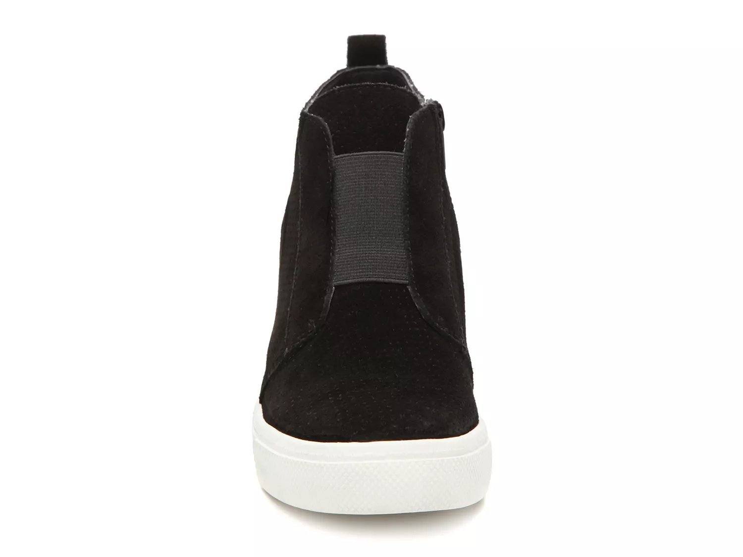 steve madden gray wedge sneaker