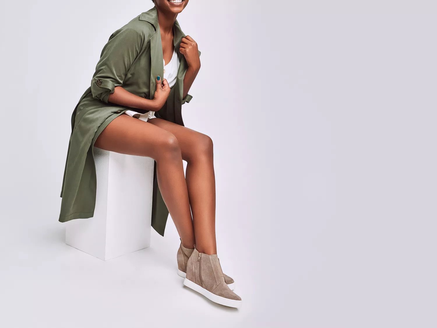 steve madden wedge sneaker dsw