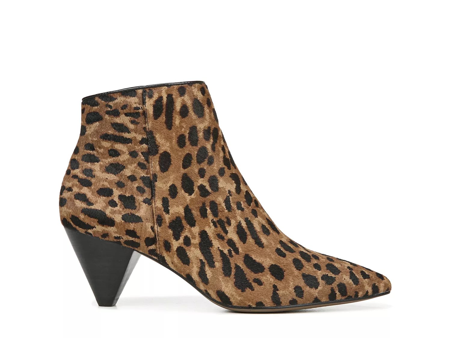 franco sarto leopard bootie