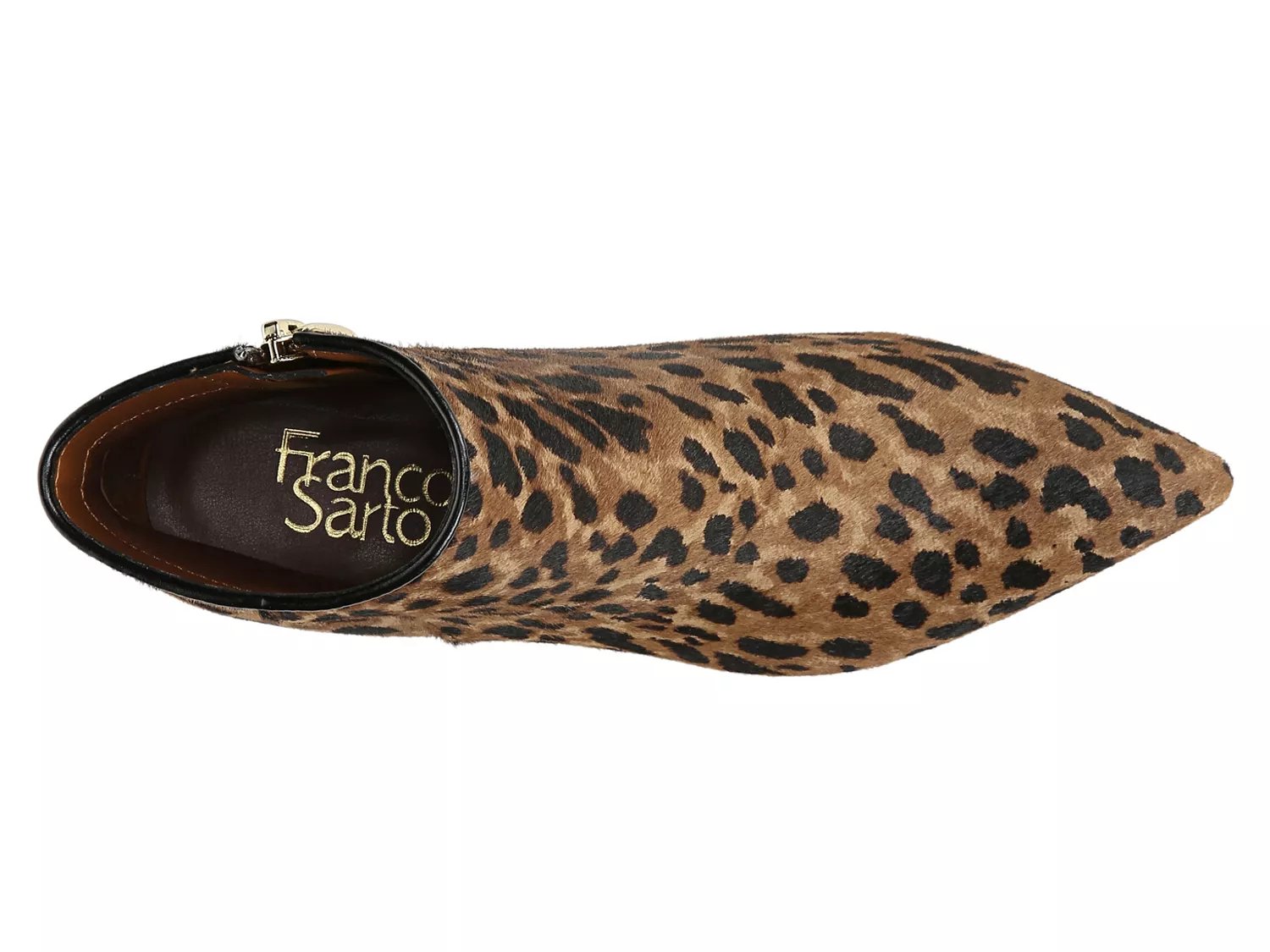 franco sarto reeve bootie leopard