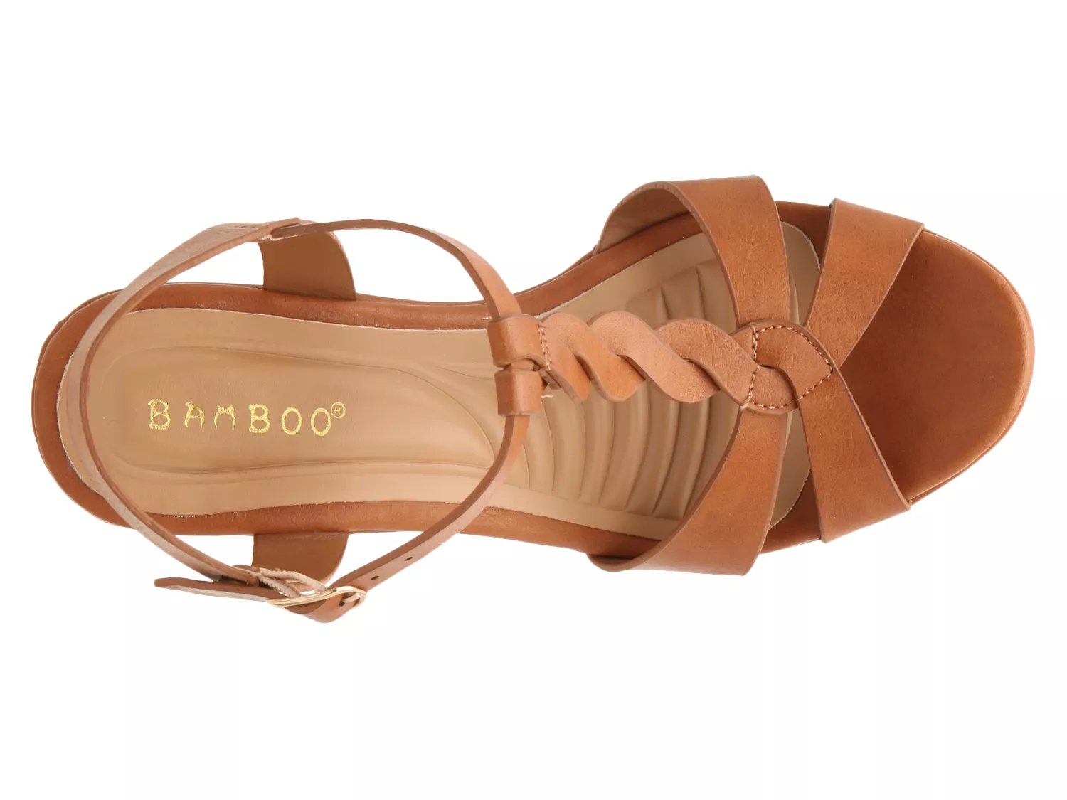 bamboo celsius wedge sandal