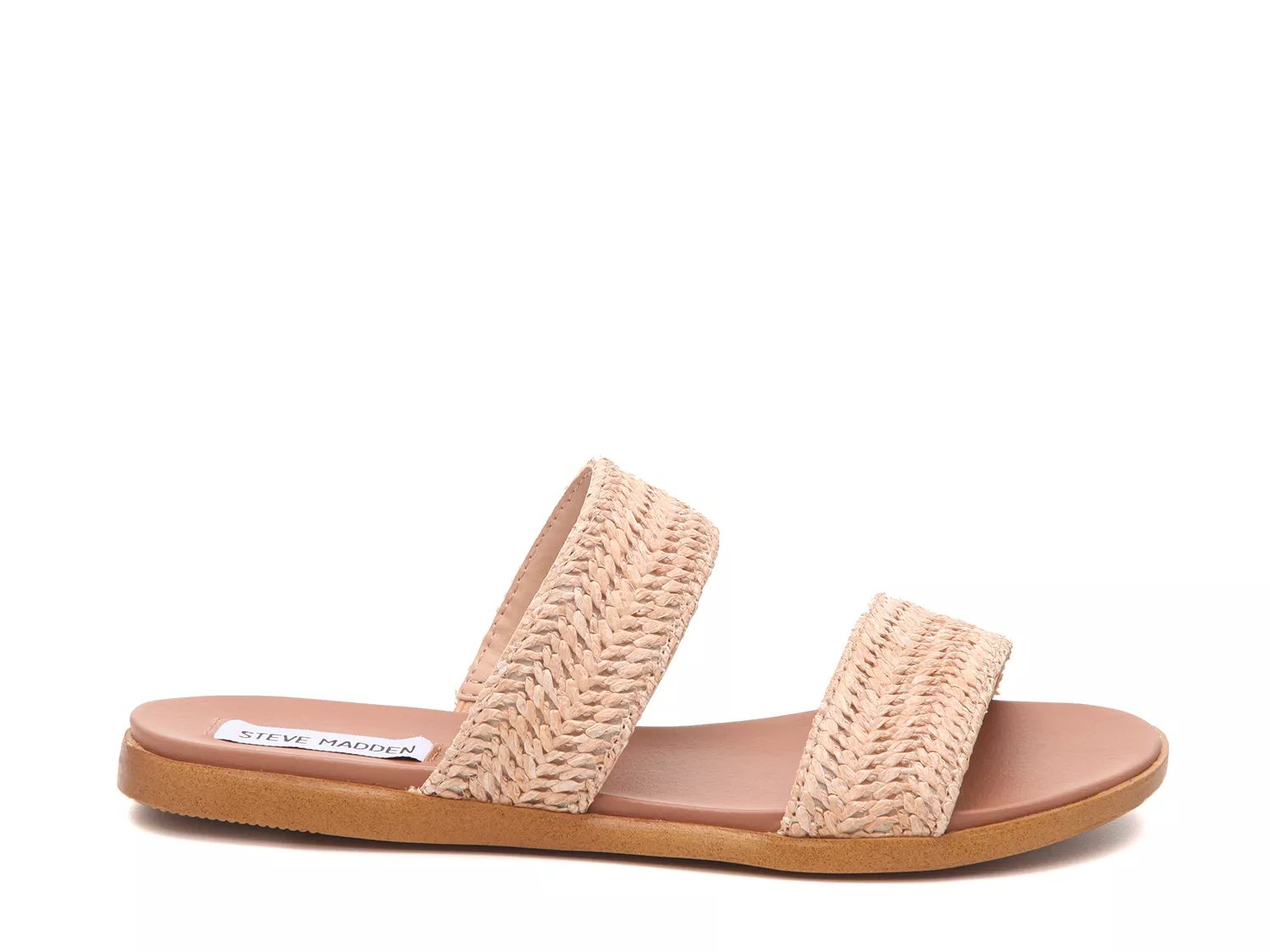 steve madden dual woven slide