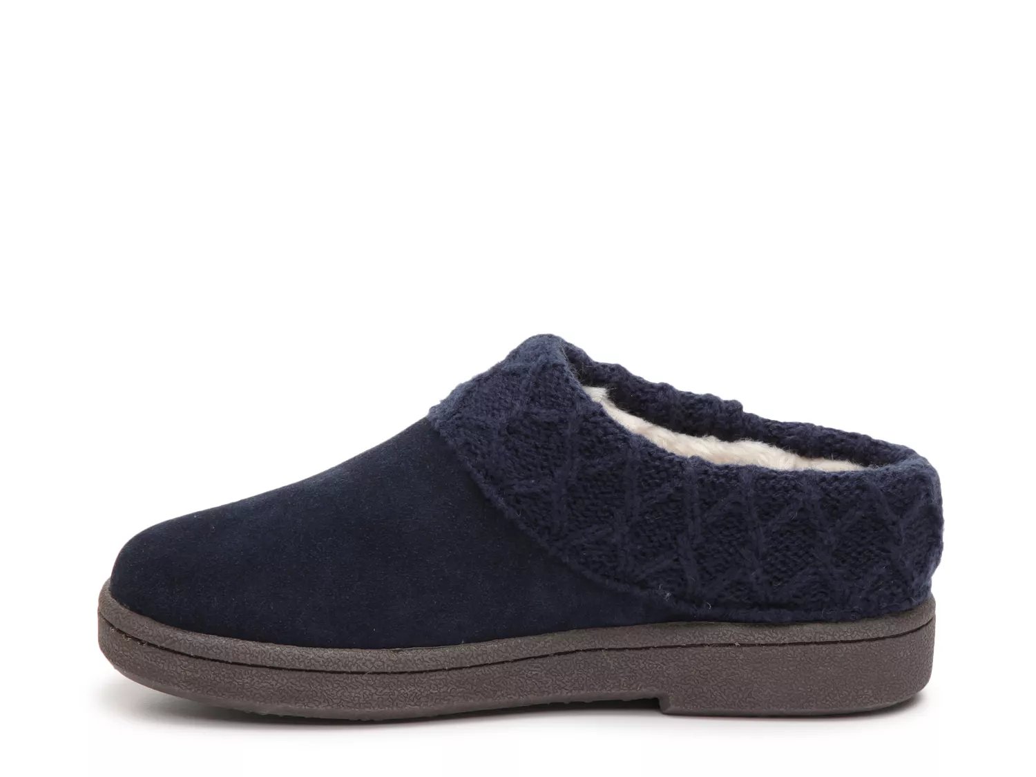 clarks sweater knit scuff slipper