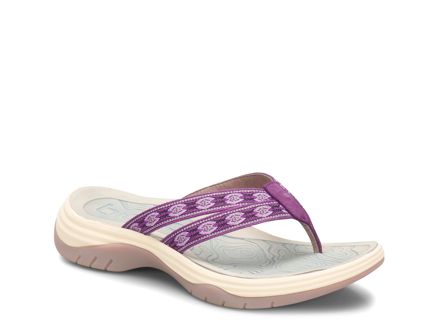 purple sandals dsw