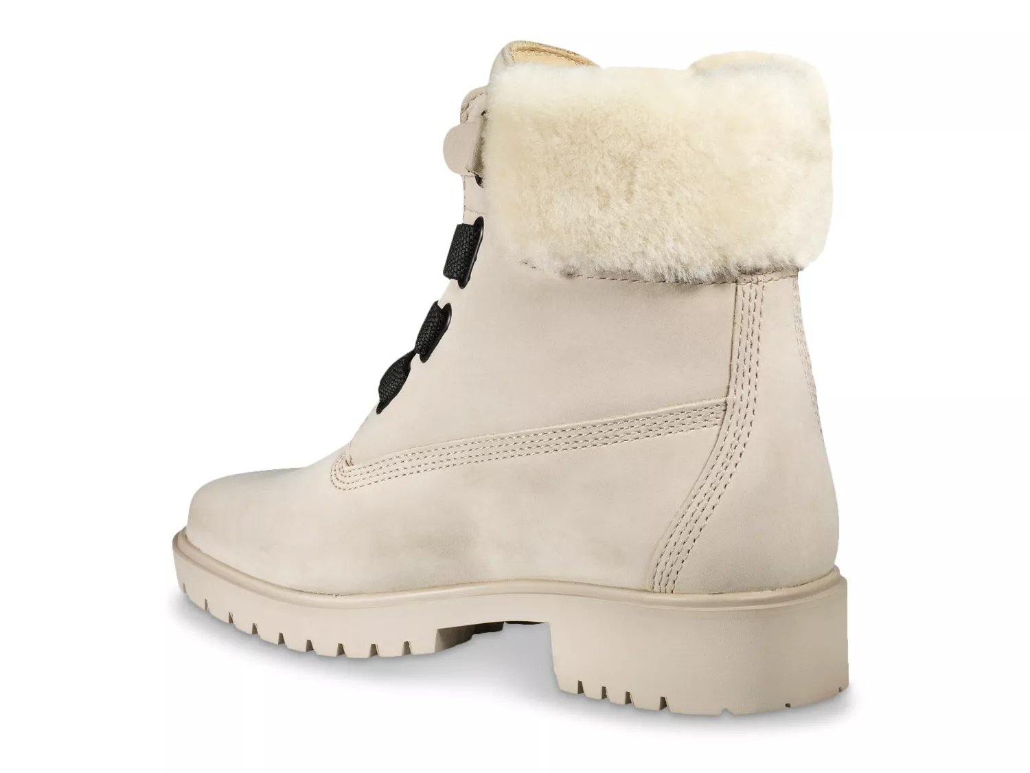 dsw shearling boots