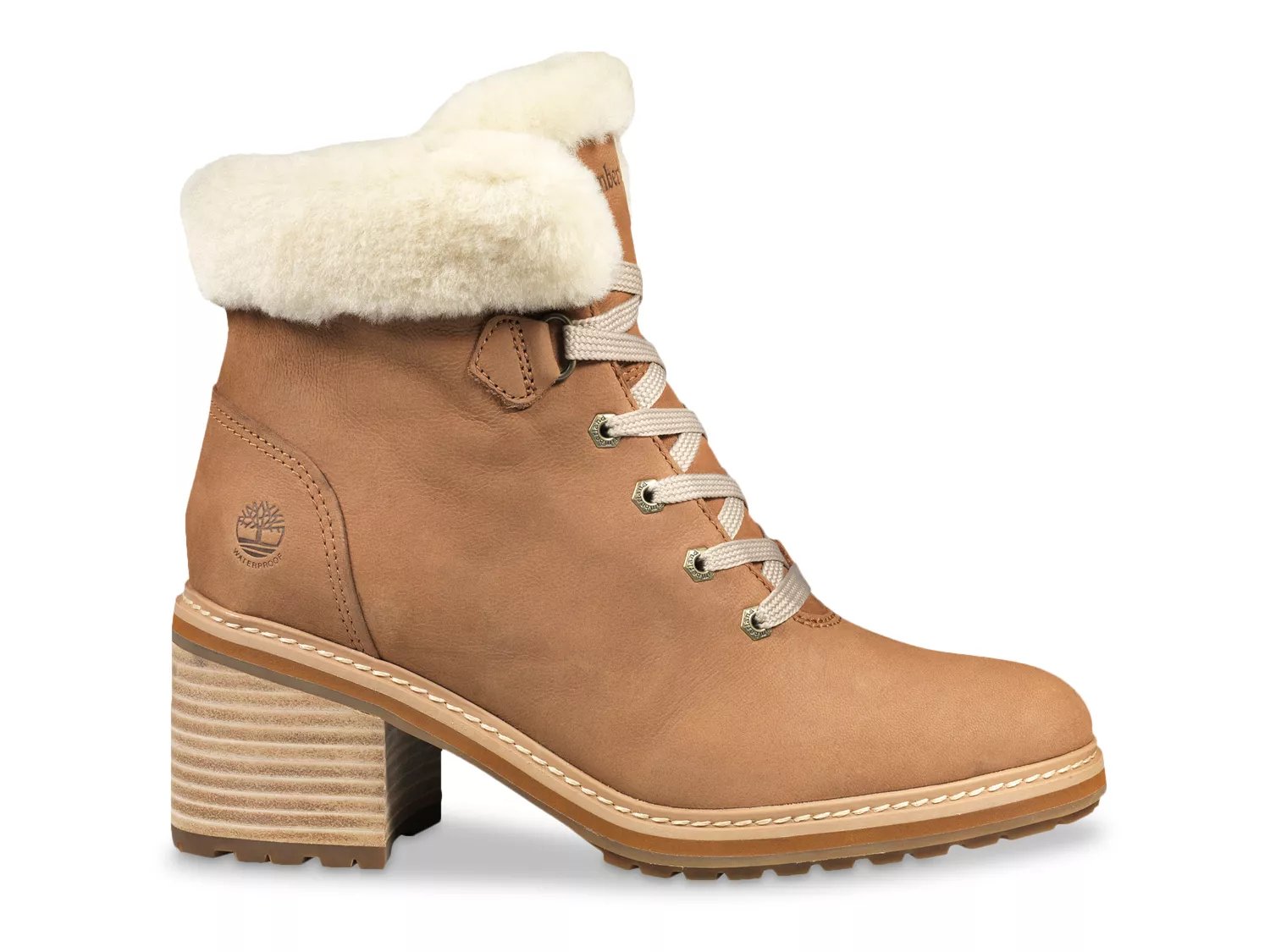 dsw shearling boots