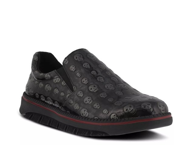 Spring Step Power Skull Slip On