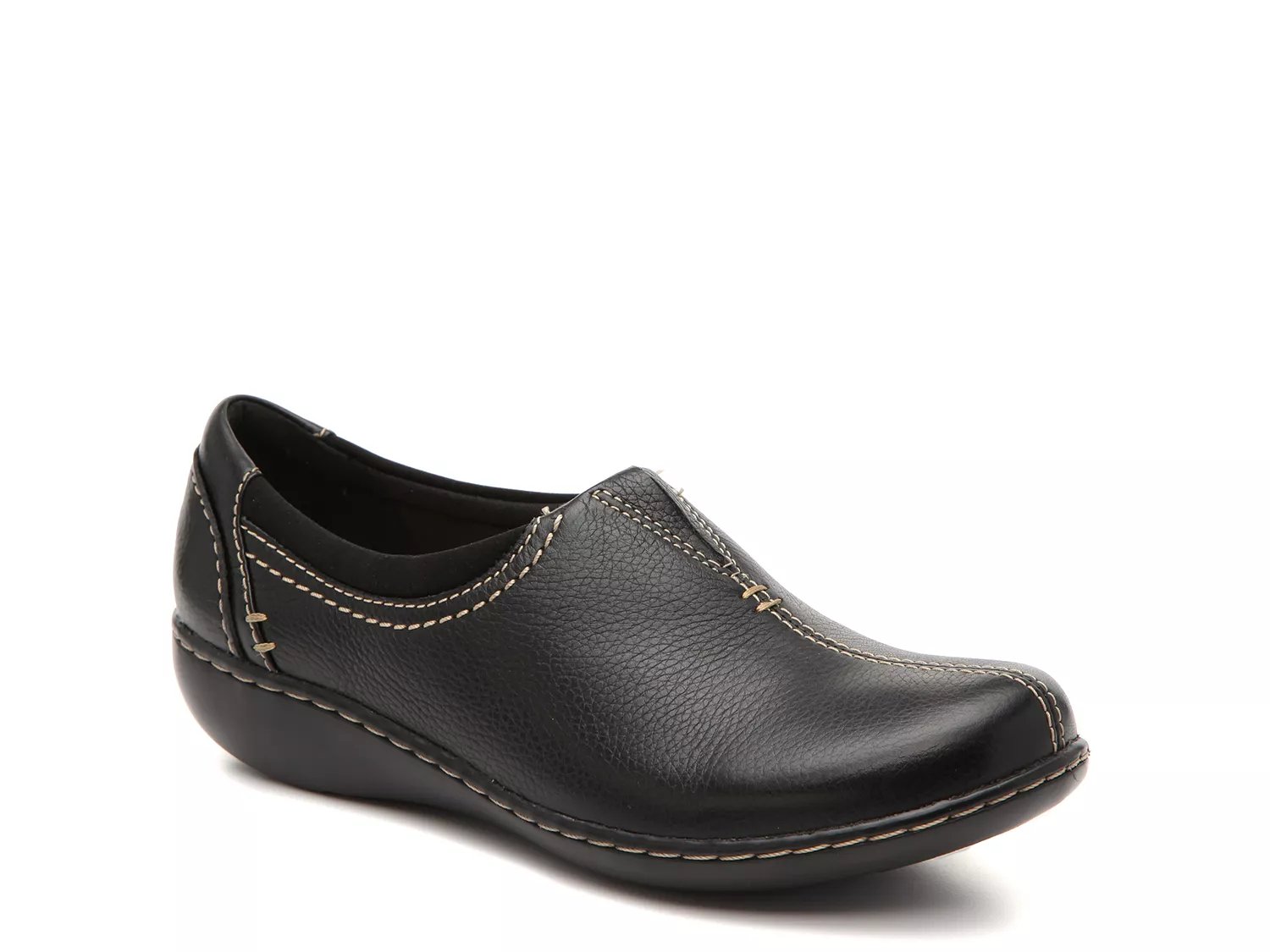 dsw clarks loafers