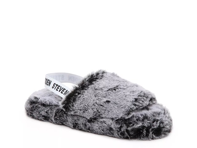 Steve madden fluffy sandals outlet