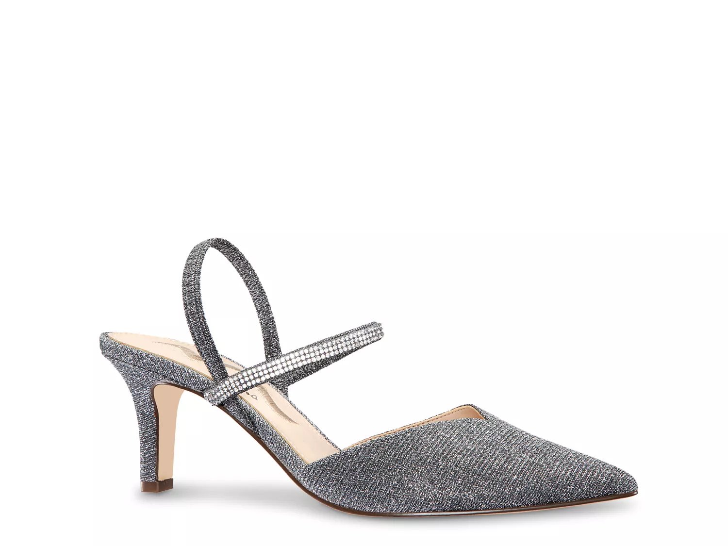 nina silver shoes dsw