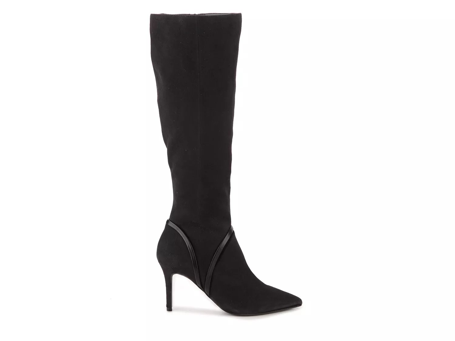 black knee high boots narrow calf