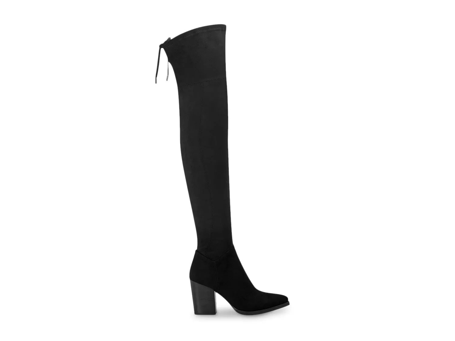 marc fisher black over the knee boots
