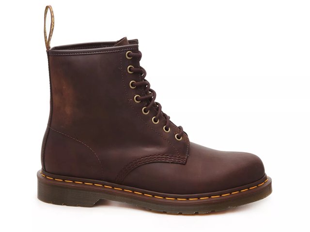 brown doc martens mens