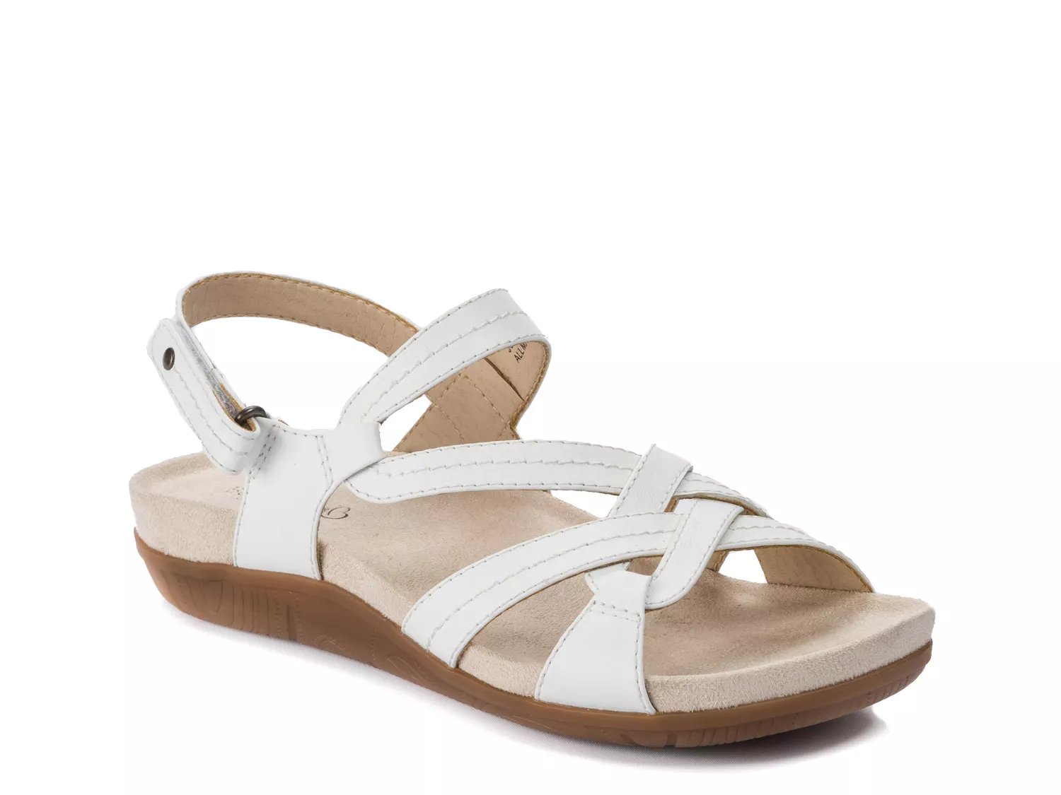 baretraps white sandals
