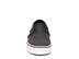 Vans Women Black Perforated Leather Asher Slip On Sneakers US 6.5