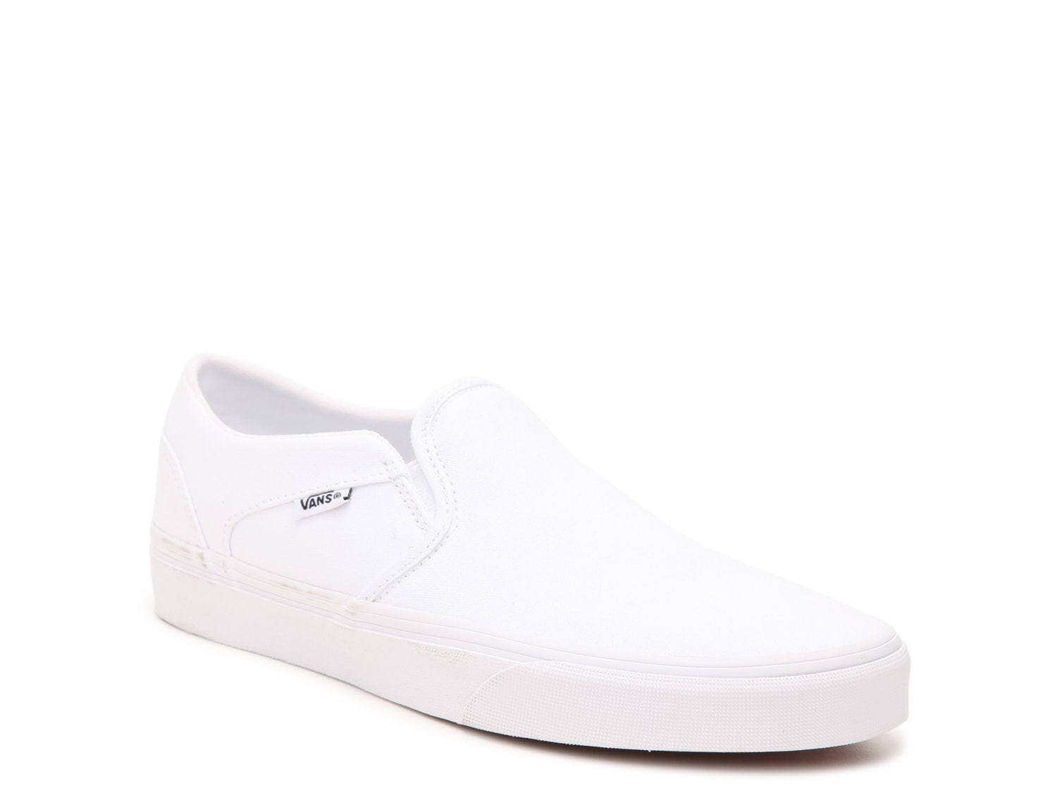 plain white vans shoes 