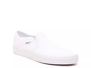 Black slip on vans hot sale dsw