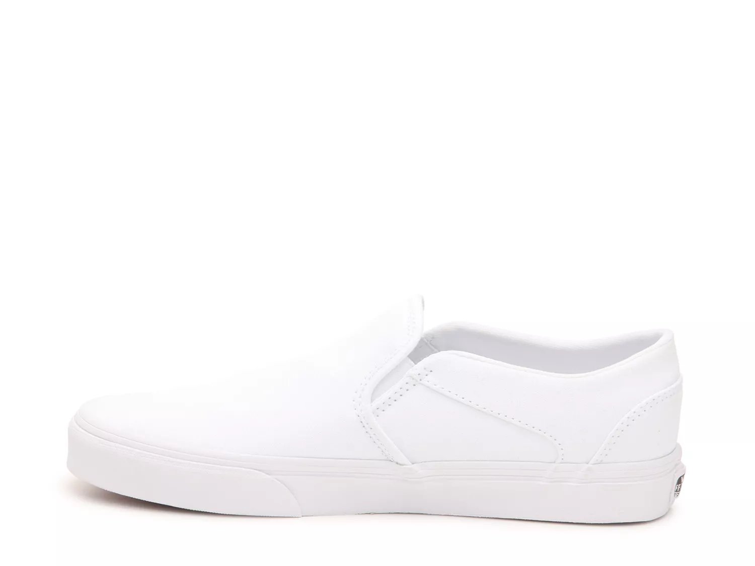 white vans slip ons womens