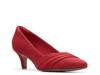 Linvale Grand Pump Red Suede view