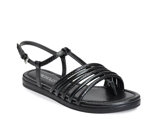 Aerosoles droplet outlet sandal