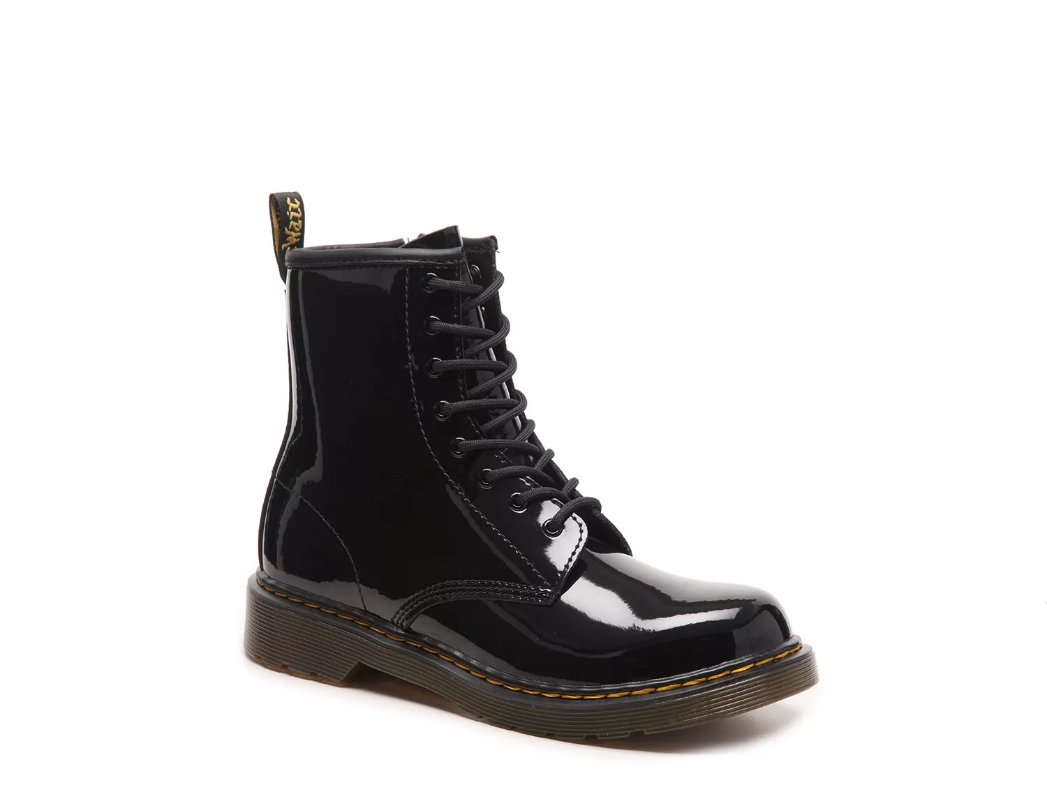 1460 combat boot patent leather