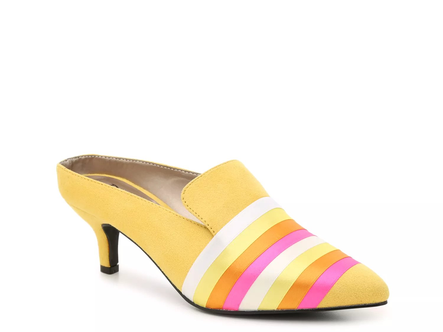 yellow pumps dsw