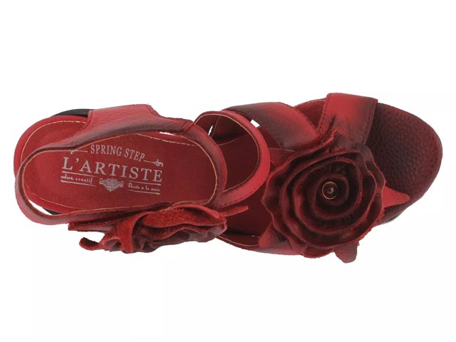 Burgundy discount sandals dsw