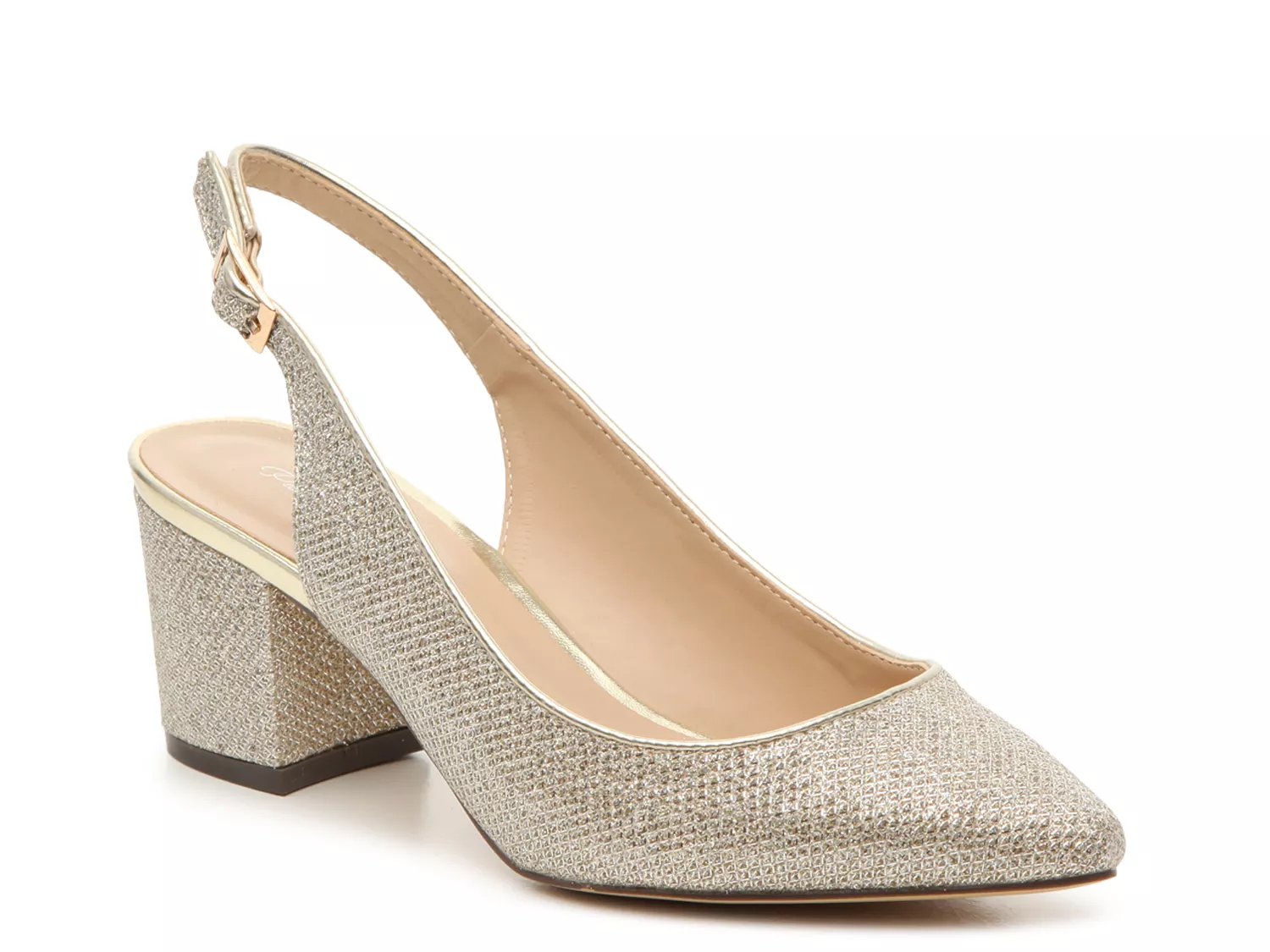 dsw glitter heels