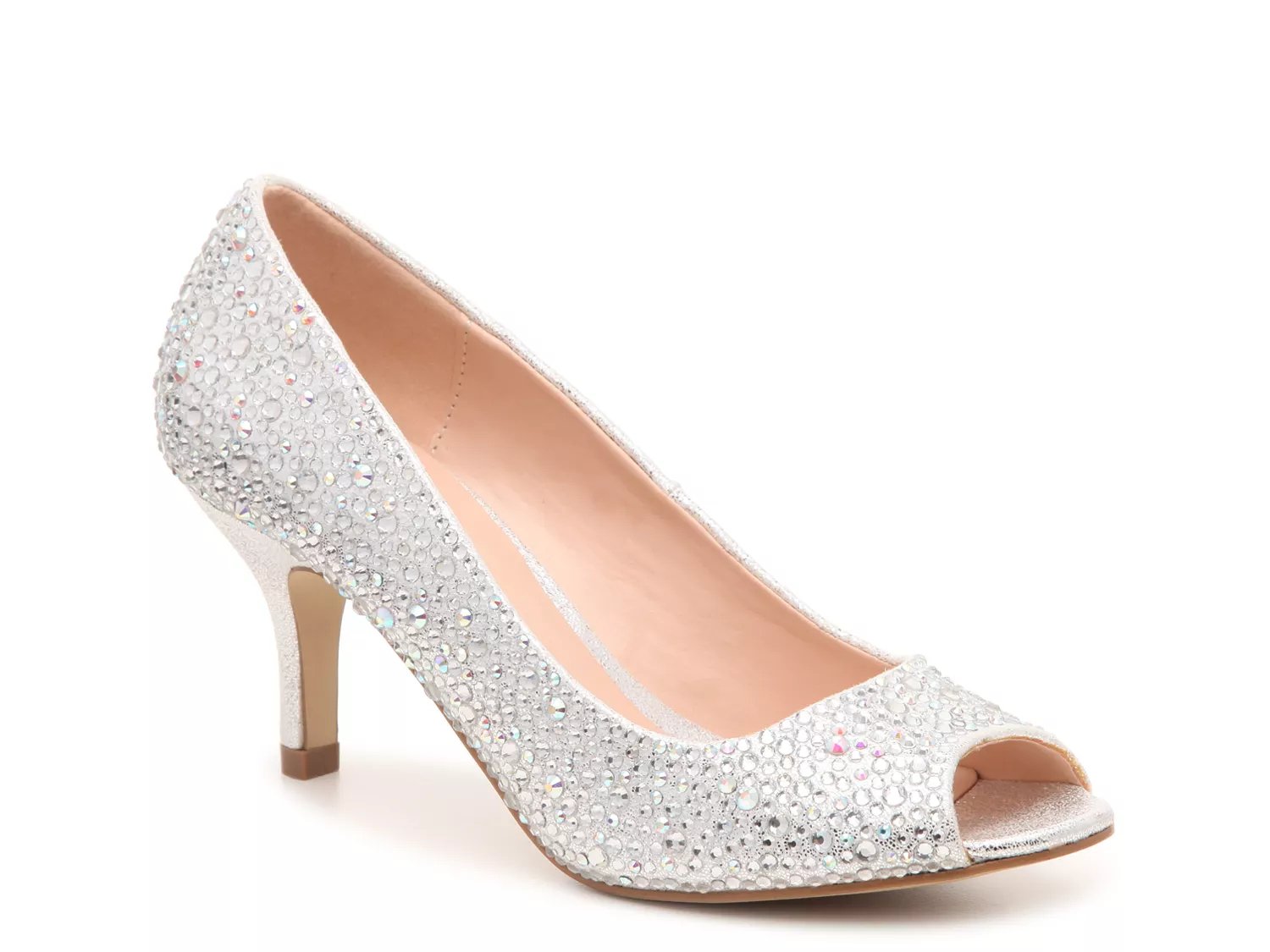 gold pumps dsw