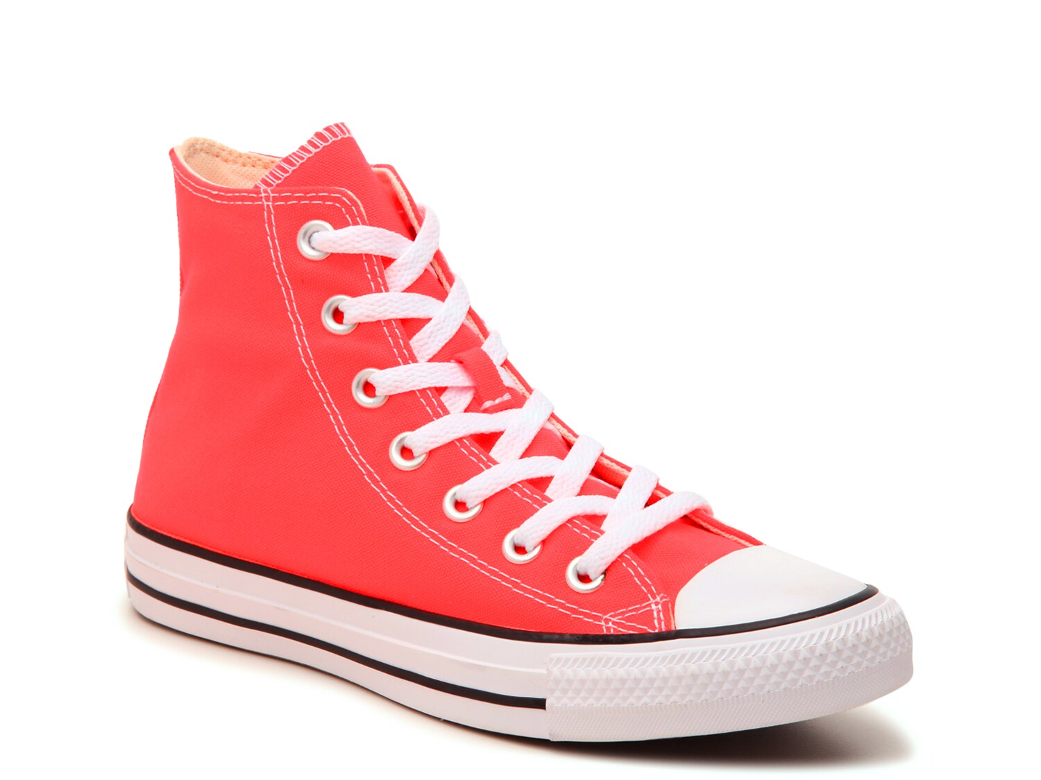 red converse heels