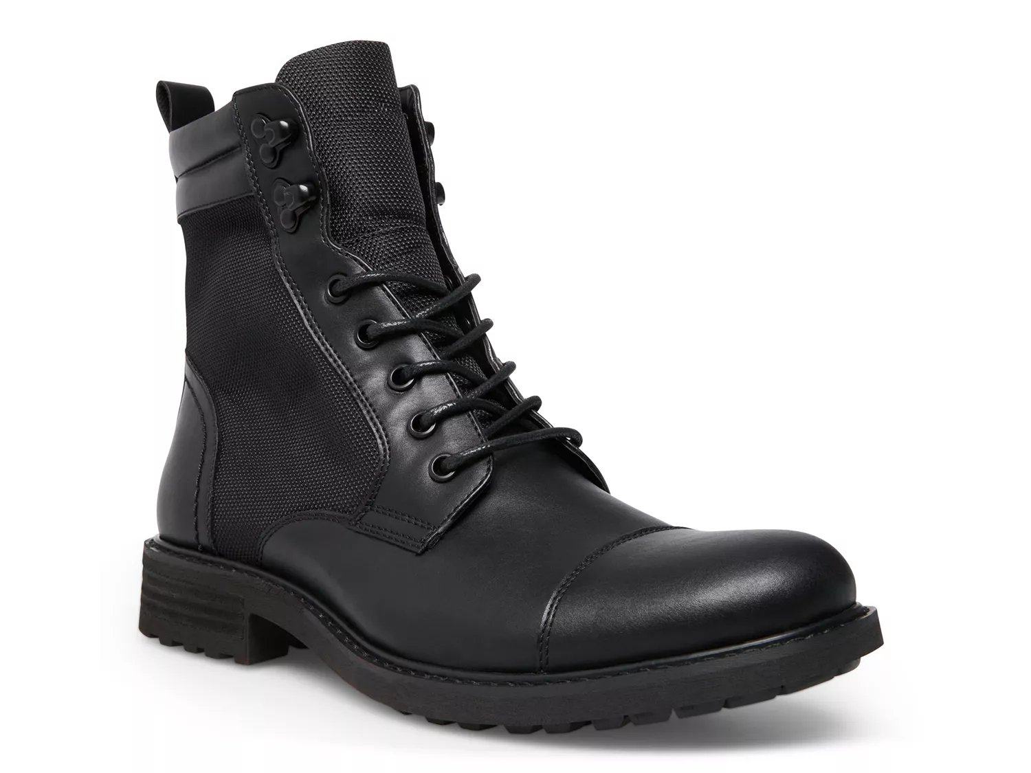 steve madden cap toe boot