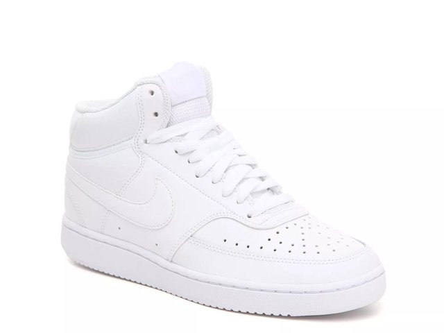 White nike court best sale