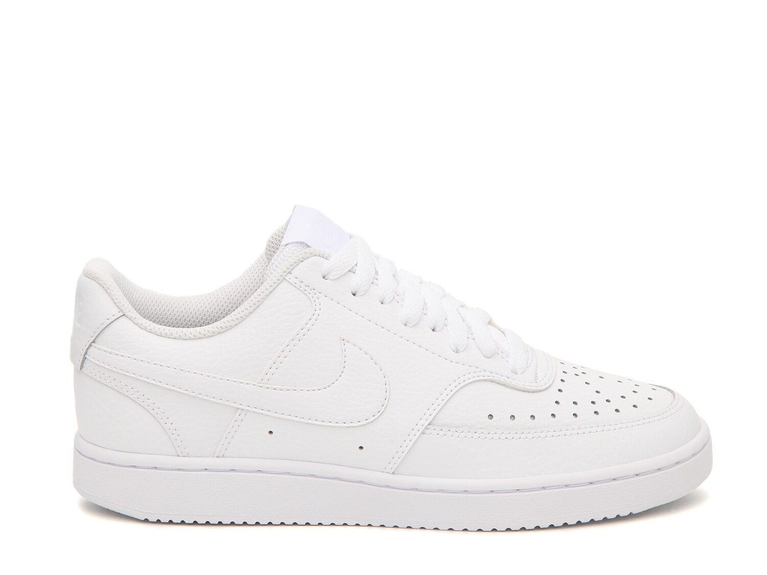 nike court vision low all white