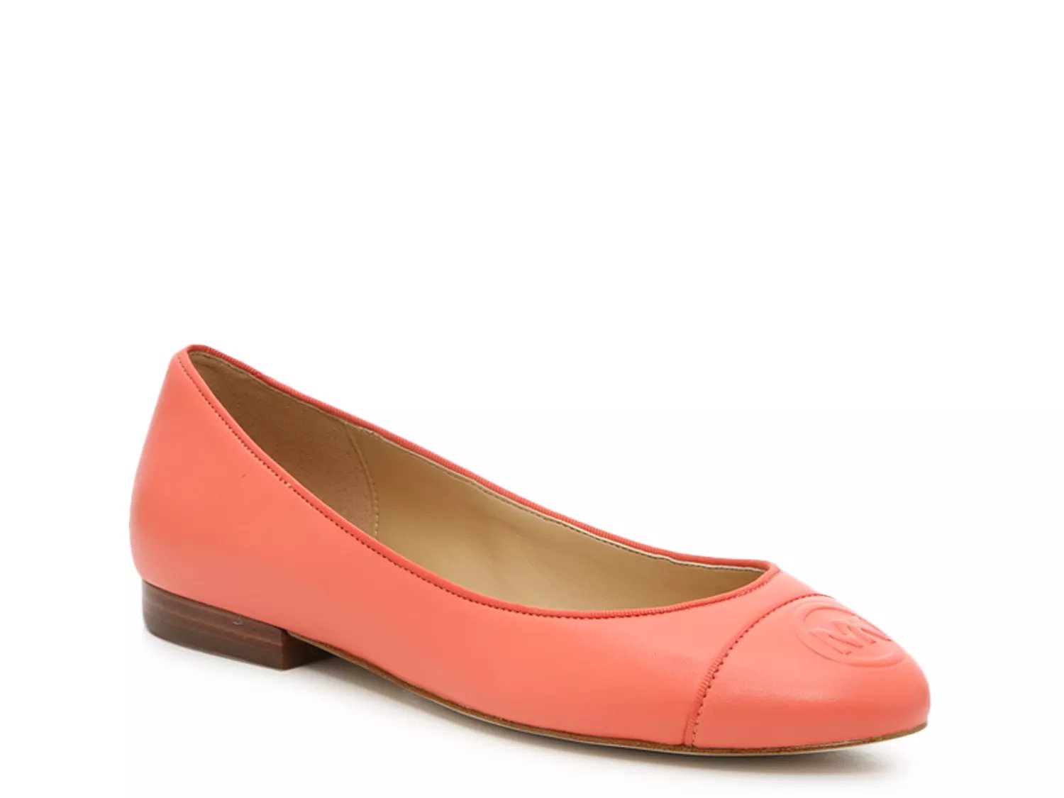 coral slip on shoes