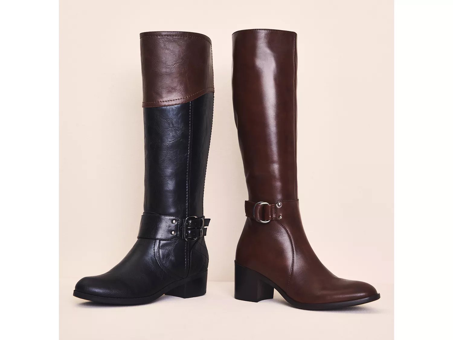 coach and four lattica riding boot