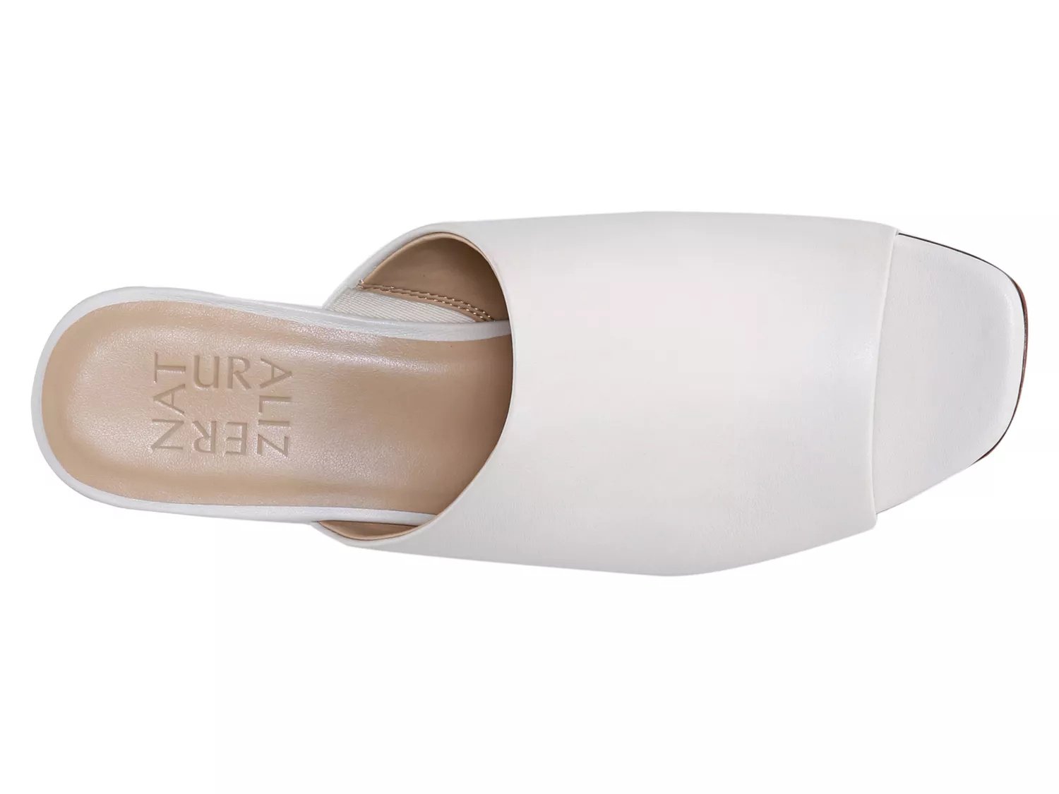 naturalizer zaya wedge leather sandals