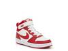 Court Borough Mid Sneaker - Kids' Red view