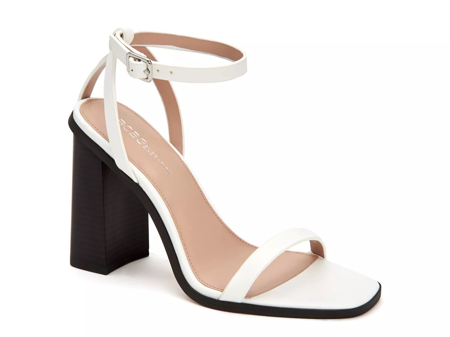 bcbgeneration ivory sandal
