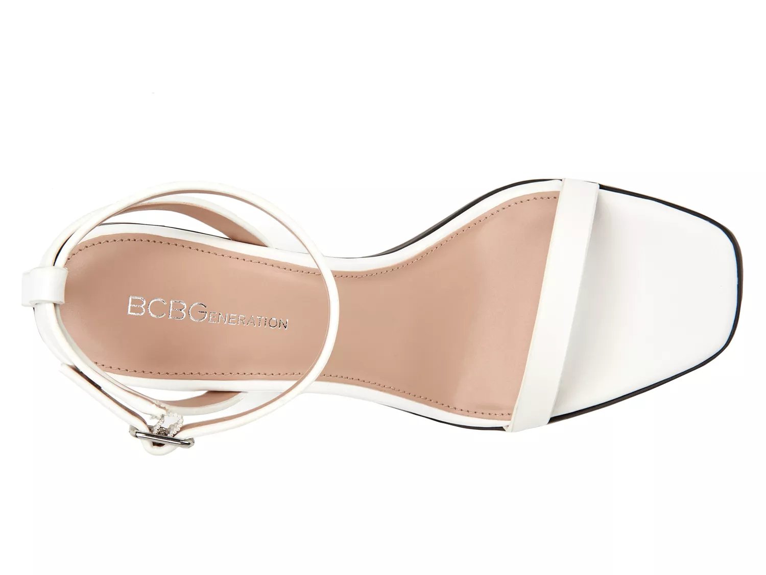 bcbgeneration ivory sandal